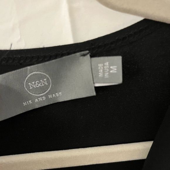 NIK & NASH Elegant Black Sleeveless Shorts Romper - Picture 5 of 5